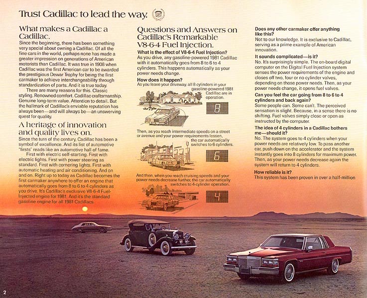1981 Cadillac Brochure Page 28